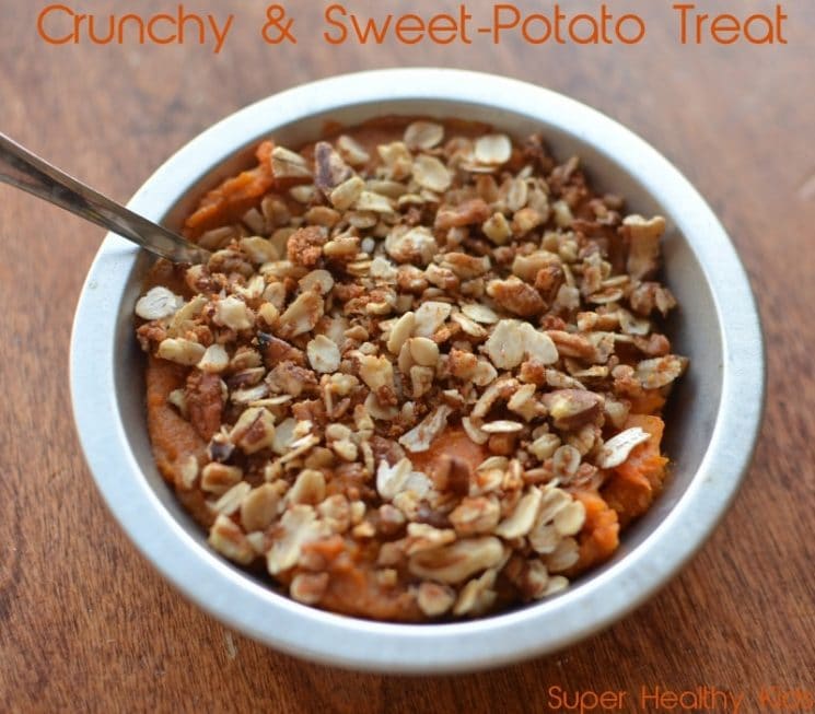 Sweet Potato Casserole With Pecan Crust. A superfood casserole? You don't want to miss out on this!